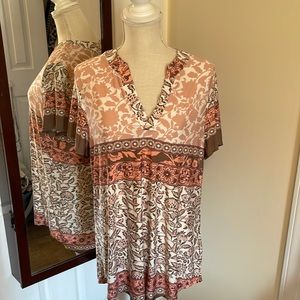 White Birch Women’s Tunic Top